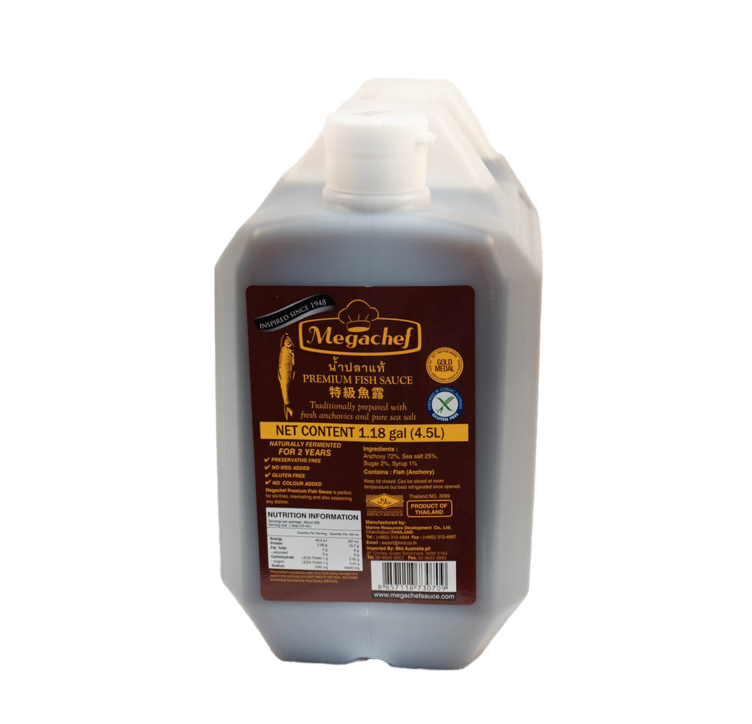 MEGACHEF Premium Fish Sauce 4.5Ltr*3