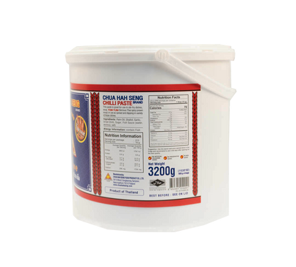 Chilli Paste CHUA HAH SENG 3.2kg*4
