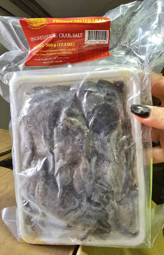FRZ Salted Crab 500g*24