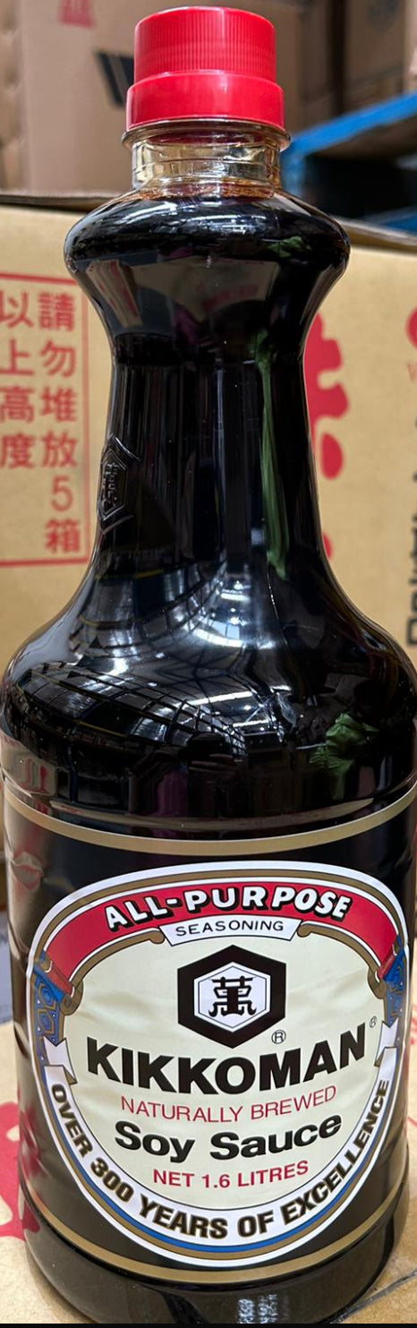 Soy Sauce (RED and BLUE) KIKKOMAN 1.6L*6