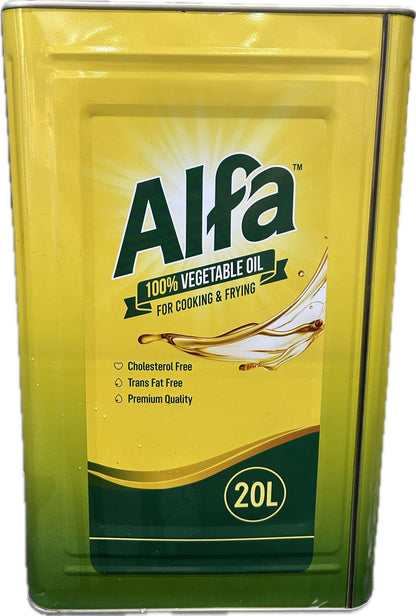 (Square Tin) Vegetable Oil  20L