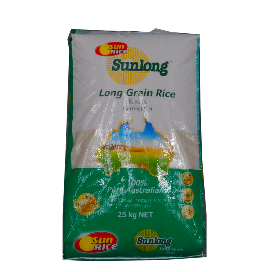 SUNLONG Long Grain Rice 25KG