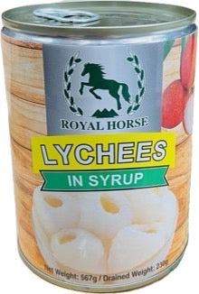 ROYAL HORSE Whole Lychee In Syrup 567g*24