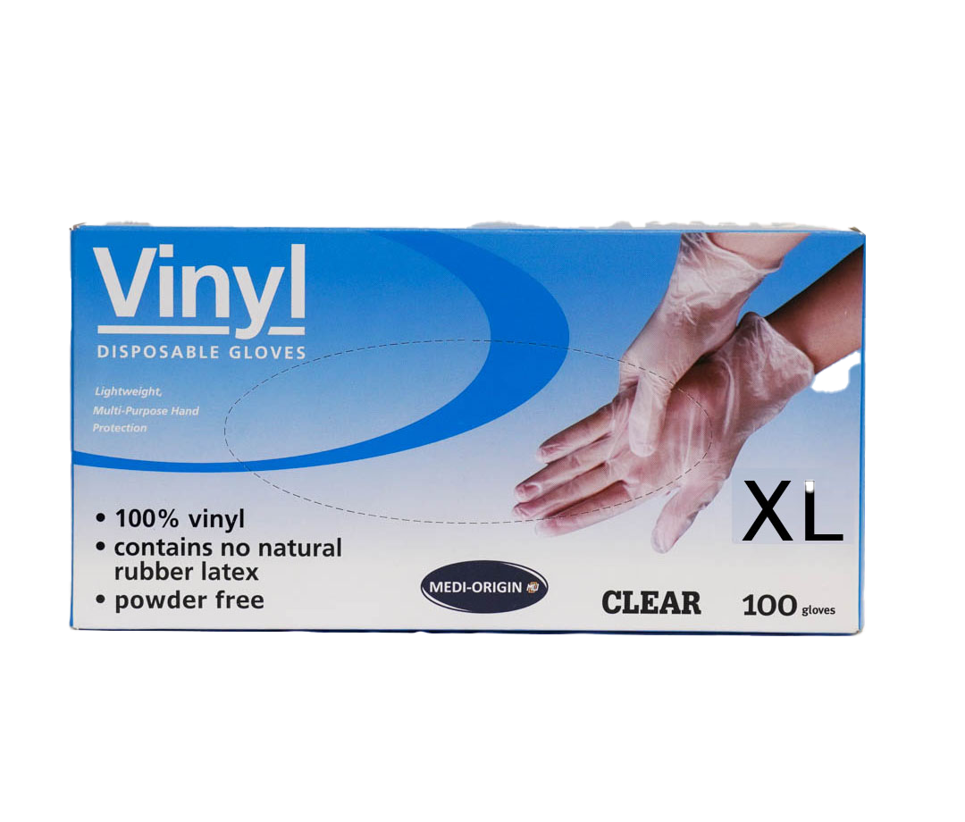 Vinyl Gloves Extra Large 100pc*10