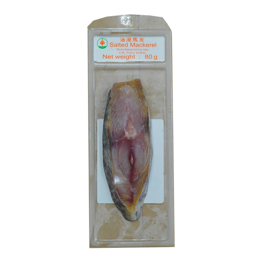 Frozen Salted Mackerel (Pla-Kem) 80g*50